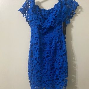 Lulus off the shoulder dress